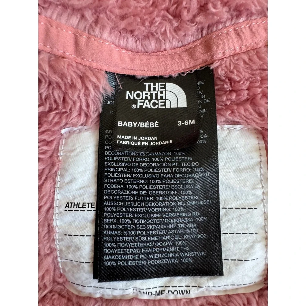 The North Face Pink Campshire One-Piece Bear Infant 3-6M